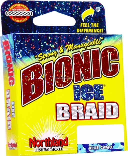 Picture of Northland Fishing Tackle Bionic Braid 2Lb 40Yd Blue Camo