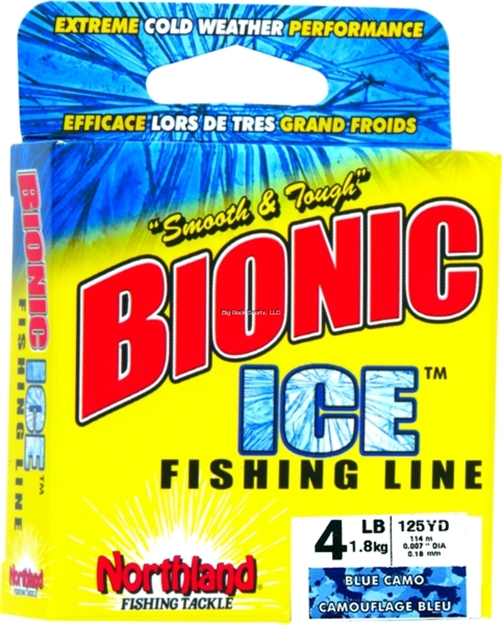 Picture of Northland Fishing Tackle Bionic Ice Line 4Lb 125Yd Blue Camo