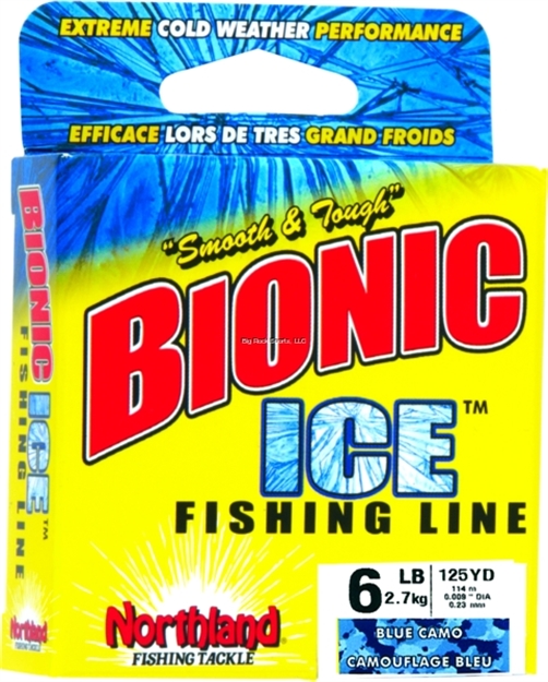 Picture of Northland Fishing Tackle Bionic Ice Line 6Lb 125Yd Blue Camo
