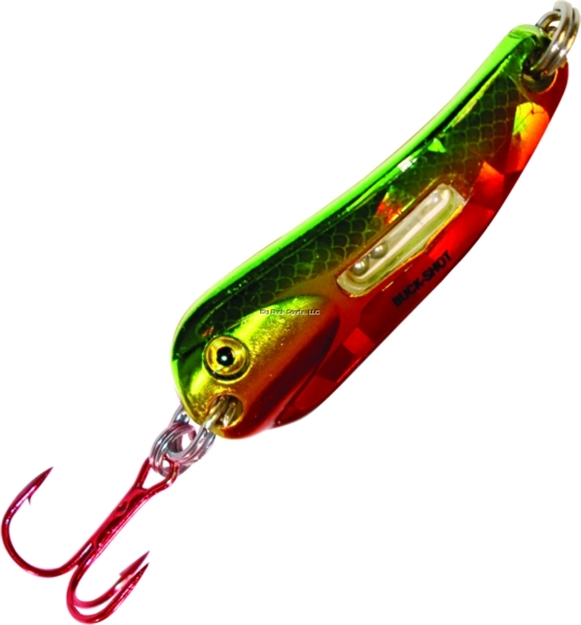 Picture of Northland Fishing Tackle Buck-Shot Flutter Spoon 1/4Oz 1Cd Golden Perch
