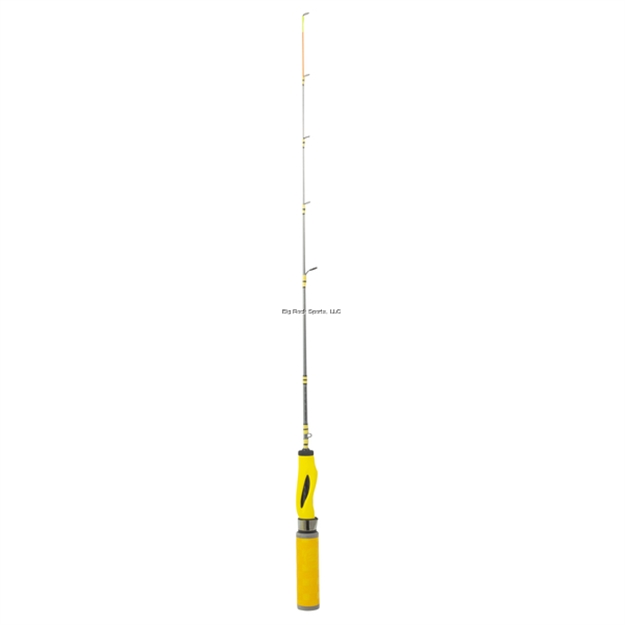 Picture of Northland Fishing Tackle Cherry Picker Ice Rod, 28, Yellow/Grey, Soft Grip Handle
