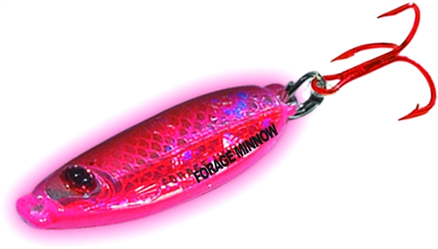 Picture of Northland Fishing Tackle Forage Minnow Spoon 1/24Oz 1/Cd Super-Glo Redfish