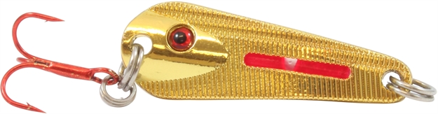 Picture of Northland Fishing Tackle Glo-Shot Spoon 1/Card 1/16Oz Metallic Gold