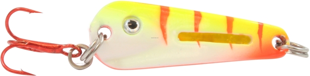 Picture of Northland Fishing Tackle Glo-Shot Spoon 1/Card 1/16Oz UV Electric Perch