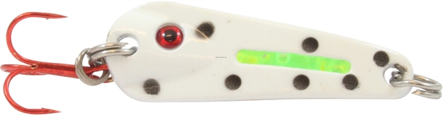 Picture of Northland Fishing Tackle Glo-Shot Spoon 1/Card 1/4Oz Dalmatian