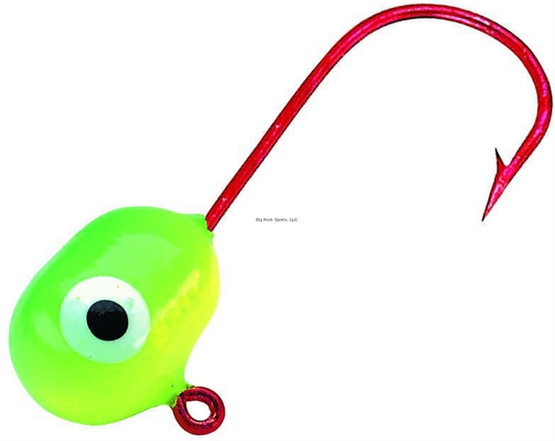 Picture of Northland Fishing Tackle High-Ball Floater Neon Jighead #4 4/Cd Parakeet