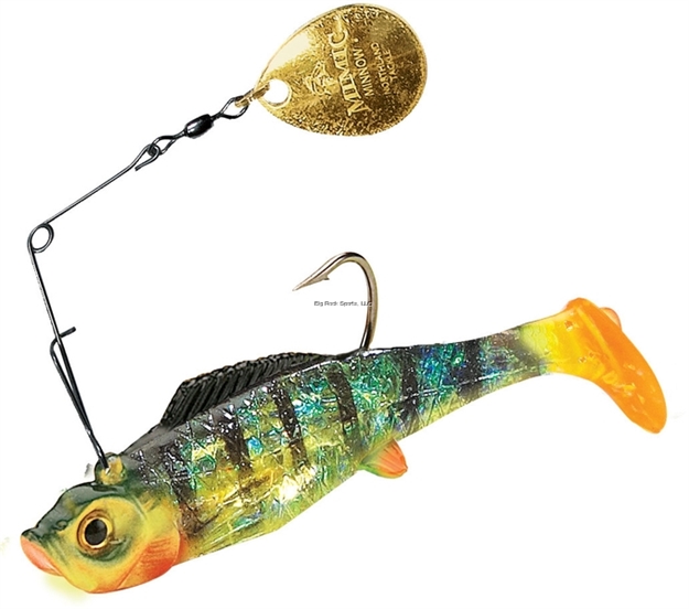 Picture of Northland Fishing Tackle Mimic Minnow Spin 1/4 Oz, 1/Cd Perch