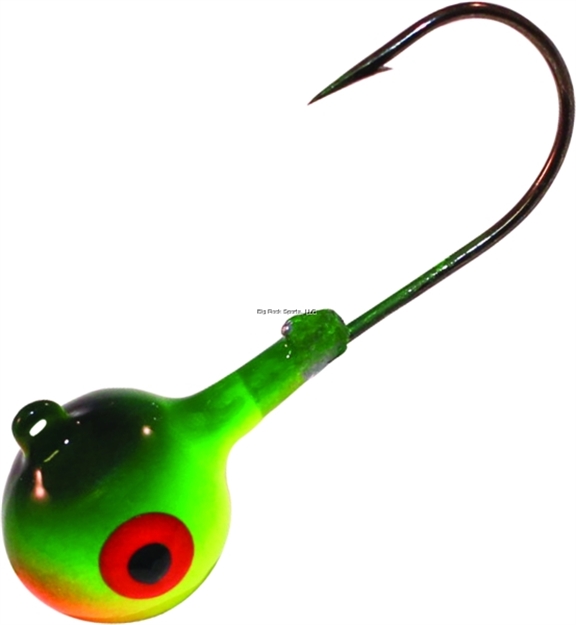 Picture of Northland Fishing Tackle Neon RZ Jig Head 1/8 Oz, 5/Cd UV Firetiger