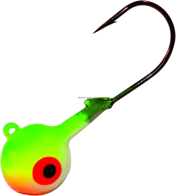 Picture of Northland Fishing Tackle Neon RZ Jig Head 1/8 Oz, 5/Cd UV Glo Watermelon