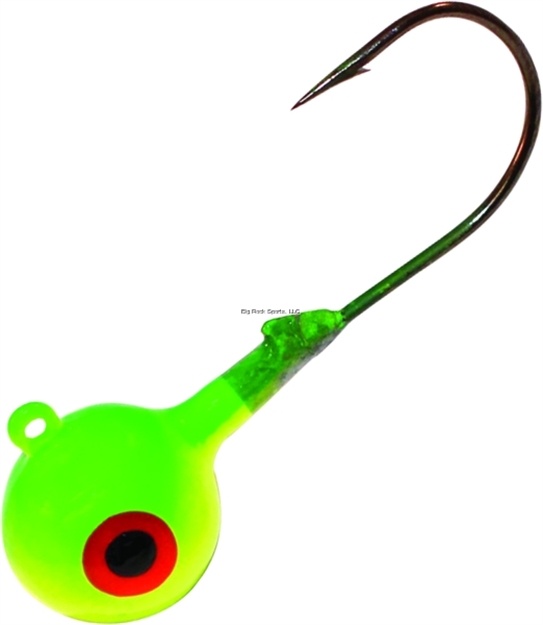 Picture of Northland Fishing Tackle Neon RZ Jig Head 1/8 Oz, 5/Cd UV Parakeet