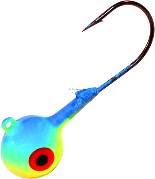 Picture of Northland Fishing Tackle Neon RZ Jig Head 1/8 Oz, 5/Cd UV Parrot