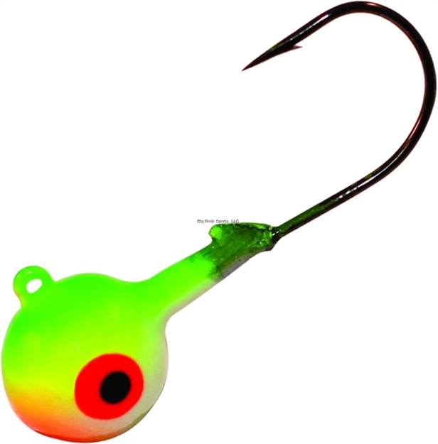 Picture of Northland Fishing Tackle Neon RZ Jig Head 3/8 Oz, 4/Cd UV Glo Watermelon