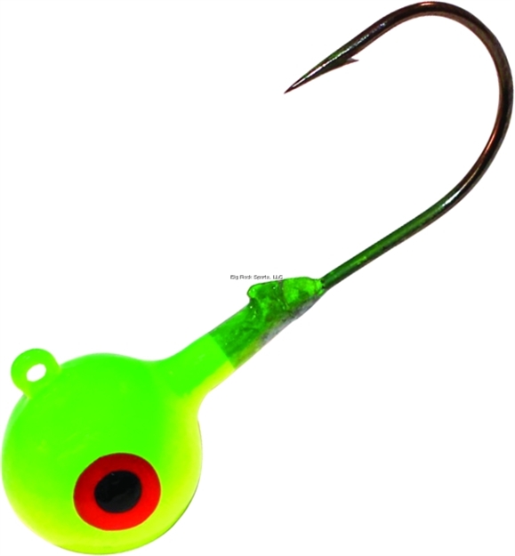 Picture of Northland Fishing Tackle Neon RZ Jig Head 3/8 Oz, 4/Cd UV Parakeet