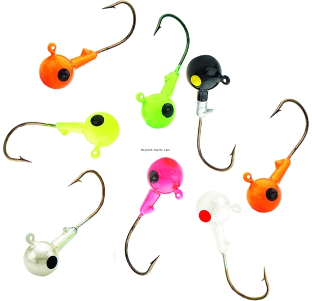 Picture of Northland Fishing Tackle Sink'n Jig Head, 1/16 Oz, SZ 4 Hook, Assorted, 8/Bag