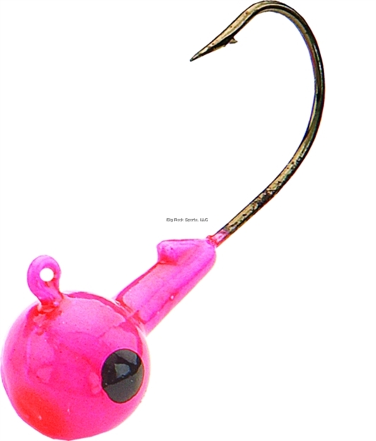 Picture of Northland Fishing Tackle Sink'n Jig Head, 1/32 Oz, SZ 6 Hook, Pink, 8/Bag