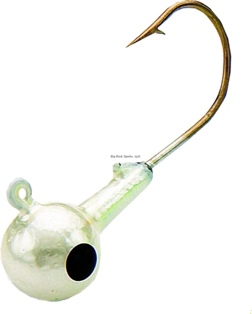 Picture of Northland Fishing Tackle Sink'n Jig Head, 1/32 Oz, SZ 6 Hook, White, 8/Bag