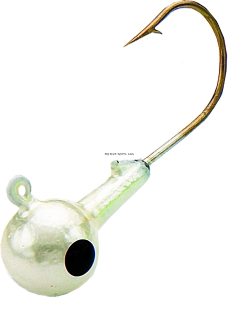 Picture of Northland Fishing Tackle Sink'n Jig Head, 1/4 Oz, 2/0 Hook, White, 6/Bag