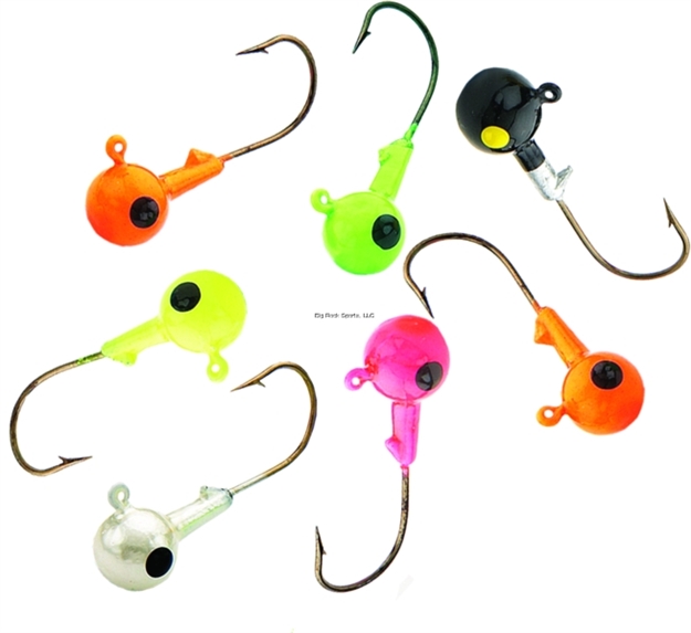 Picture of Northland Fishing Tackle Sink'n Jig Head, 1/8 Oz, SZ 1 Hook, Assorted, 7/Bag