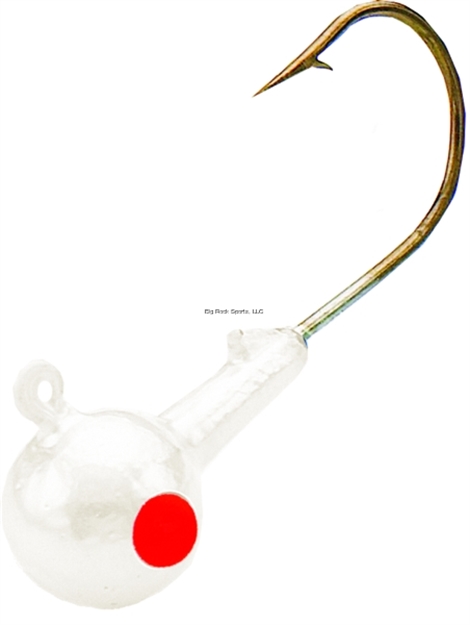 Picture of Northland Fishing Tackle Sink'n Jig Head, 1/8 Oz, SZ 1 Hook, Glow, 7/Bag