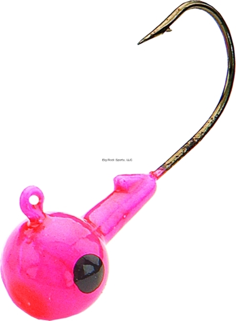 Picture of Northland Fishing Tackle Sink'n Jig Head, 1/8 Oz, SZ 1 Hook, Pink, 7/Bag