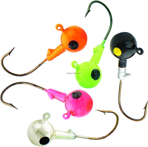 Picture of Northland Fishing Tackle Sink'n Jig Head, 3/8 Oz, 3/0 Hook, Assorted, 5/Bag