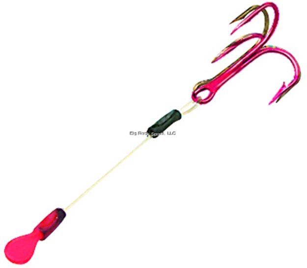 Picture of Northland Fishing Tackle Slip-On Sting'r Hook, Size 3", Treble, Red, 3 Per Card