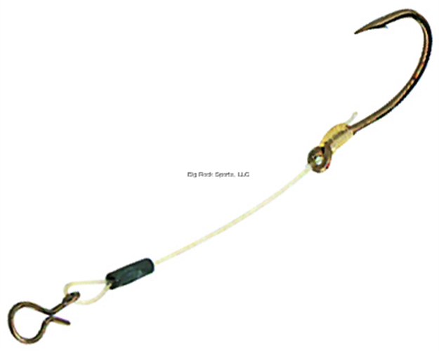 Picture of Northland Fishing Tackle Snelled Sting'r Hook, Size 3", Bronze, 3 Per Card