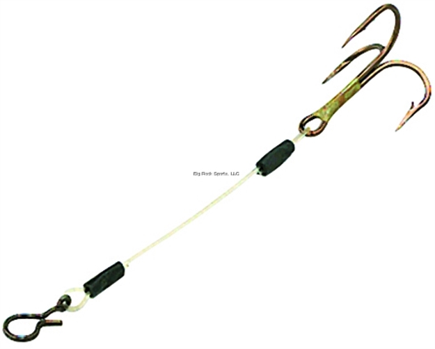 Picture of Northland Fishing Tackle Sting'r Hook, Size 2", Treble, Bronze, 3 Per Card