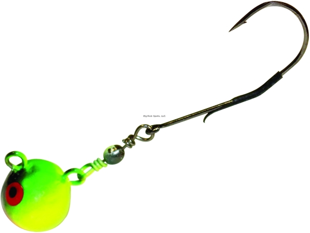 Picture of Northland Fishing Tackle Swivel-Head Jig, 1/4 Oz, SZ 2 Hook, Firetiger, 2/Pack