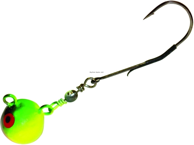 Picture of Northland Fishing Tackle Swivel-Head Jig, 1/8 Oz, SZ 2 Hook, Firetiger, 2/Pack