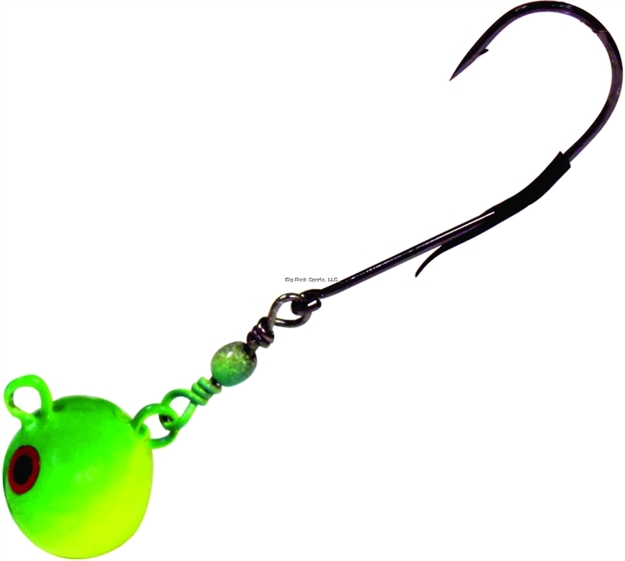 Picture of Northland Fishing Tackle Swivel-Head Jig, 1/8 Oz, SZ 2 Hook, Parakeet, 2/Pack