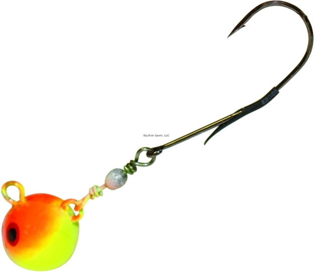 Picture of Northland Fishing Tackle Swivel-Head Jig, 1/8 Oz, SZ 2 Hook, Sunrise, 2/Pack