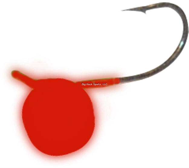 Picture of Northland Fishing Tackle Tungsten Fire-Ball #12 1/16Oz Glo Red