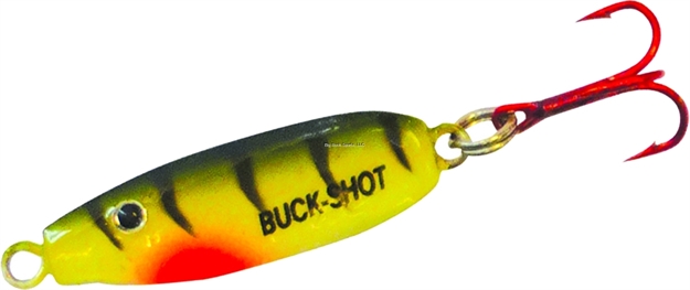 Picture of Northland Fishing Tackle UV Buck-Shot Spoon 1/16Oz 1/Cd Green Perch
