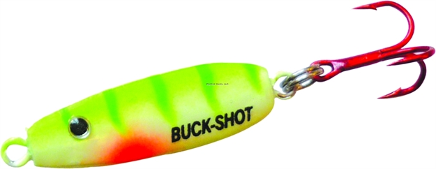 Picture of Northland Fishing Tackle UV Buck-Shot Spoon 1/8Oz 1/Cd Glo Perch