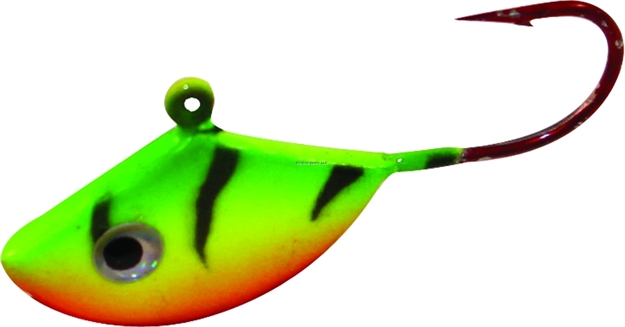 Picture of Northland Fishing Tackle UV Forage Minnow Fry #6Hk Firetiger 3/32Oz 2Cd