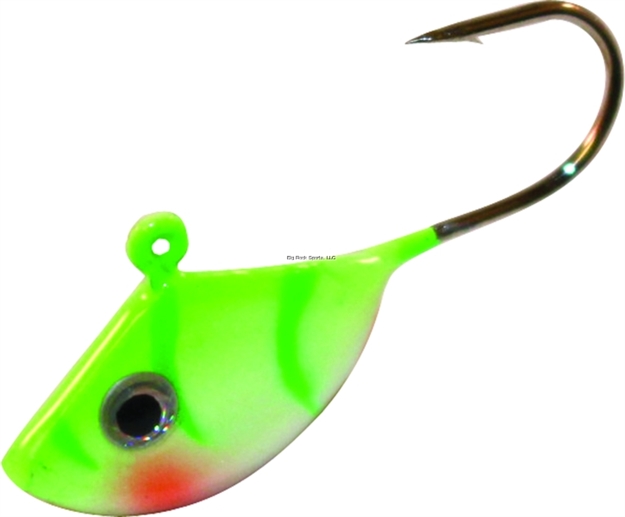 Picture of Northland Fishing Tackle UV Forage Minnow Fry #6Hk Glo Perch 3/32Oz 2Cd