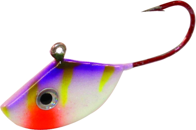 Picture of Northland Fishing Tackle UV Forage Minnow Fry #6Hk Purple Tiger 3/32Oz 2Cd