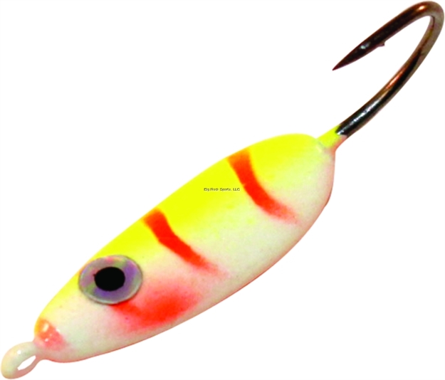 Picture of Northland Fishing Tackle UV Forage Minnow Jig #8Hk Electric Perch 1/8Oz 2Cd