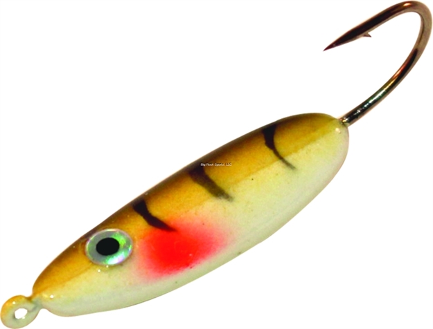 Picture of Northland Fishing Tackle UV Forage Minnow Jig #8Hk Green Perch 1/16Oz 2Cd