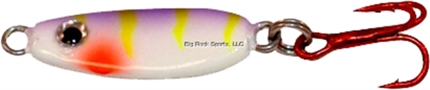 Picture of Northland Fishing Tackle UV Forage Minnow Spoon 1/16Oz Purple Tiger 1Cd