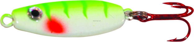 Picture of Northland Fishing Tackle UV Forage Minnow Spoon 1/32Oz Glo Perch 1Cd