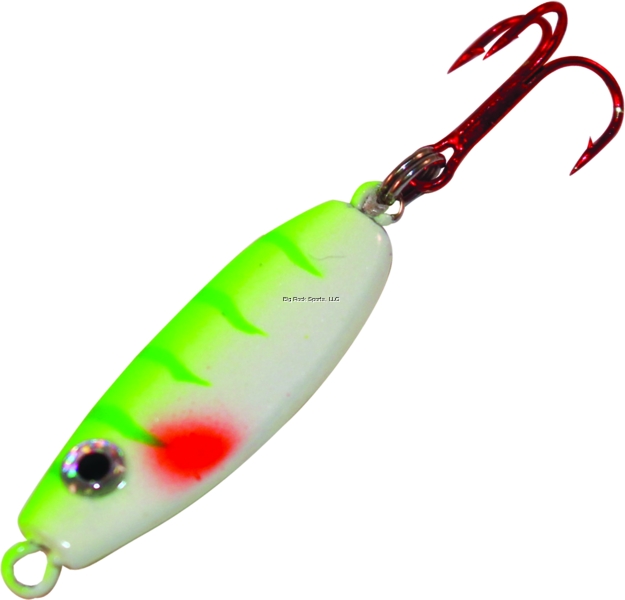 Picture of Northland Fishing Tackle UV Forage Minnow Spoon 1/4Oz Glo Perch 1Cd