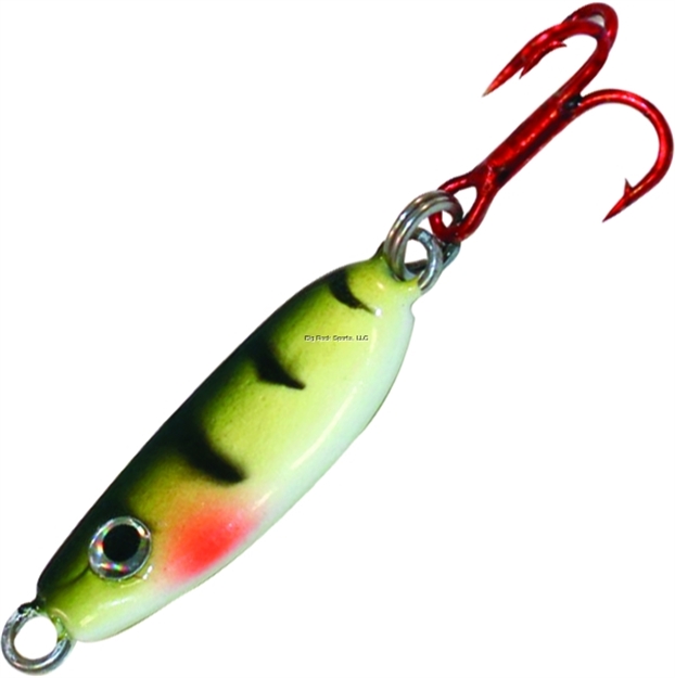 Picture of Northland Fishing Tackle UV Forage Minnow Spoon 1/4Oz Green Perch 1Cd