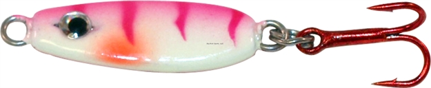 Picture of Northland Fishing Tackle UV Forage Minnow Spoon 1/8Oz Glo Perch 1Cd