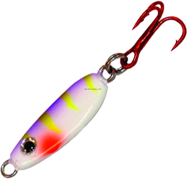 Picture of Northland Fishing Tackle UV Forage Minnow Spoon 1/8Oz Purple Tiger 1Cd