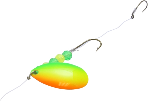 Picture of Northland Fishing Tackle Walleye Crawler Hauler, 40" Snell #4 Blade #4/#6 Hooks Firetiger