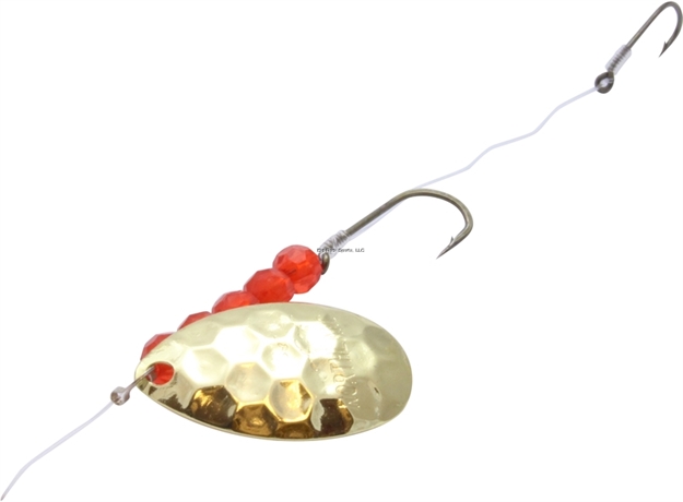 Picture of Northland Fishing Tackle Walleye Crawler Hauler, 40" Snell #4 Blade #4/#6 Hooks Hex Gold