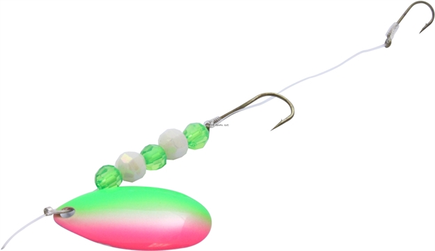 Picture of Northland Fishing Tackle Walleye Crawler Hauler, 40" Snell #4 Blade #4/#6 Hooks Watermelon