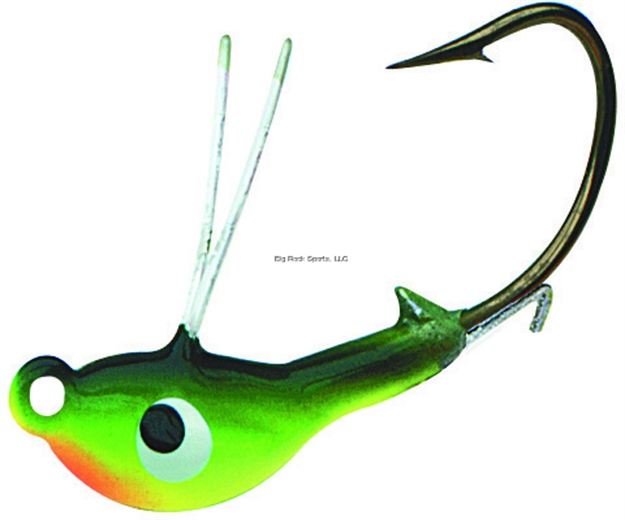 Picture of Northland Fishing Tackle Weed-Weasel Jighead, 1/8 Oz, SZ 1 Hook, Firetiger, 2/Card